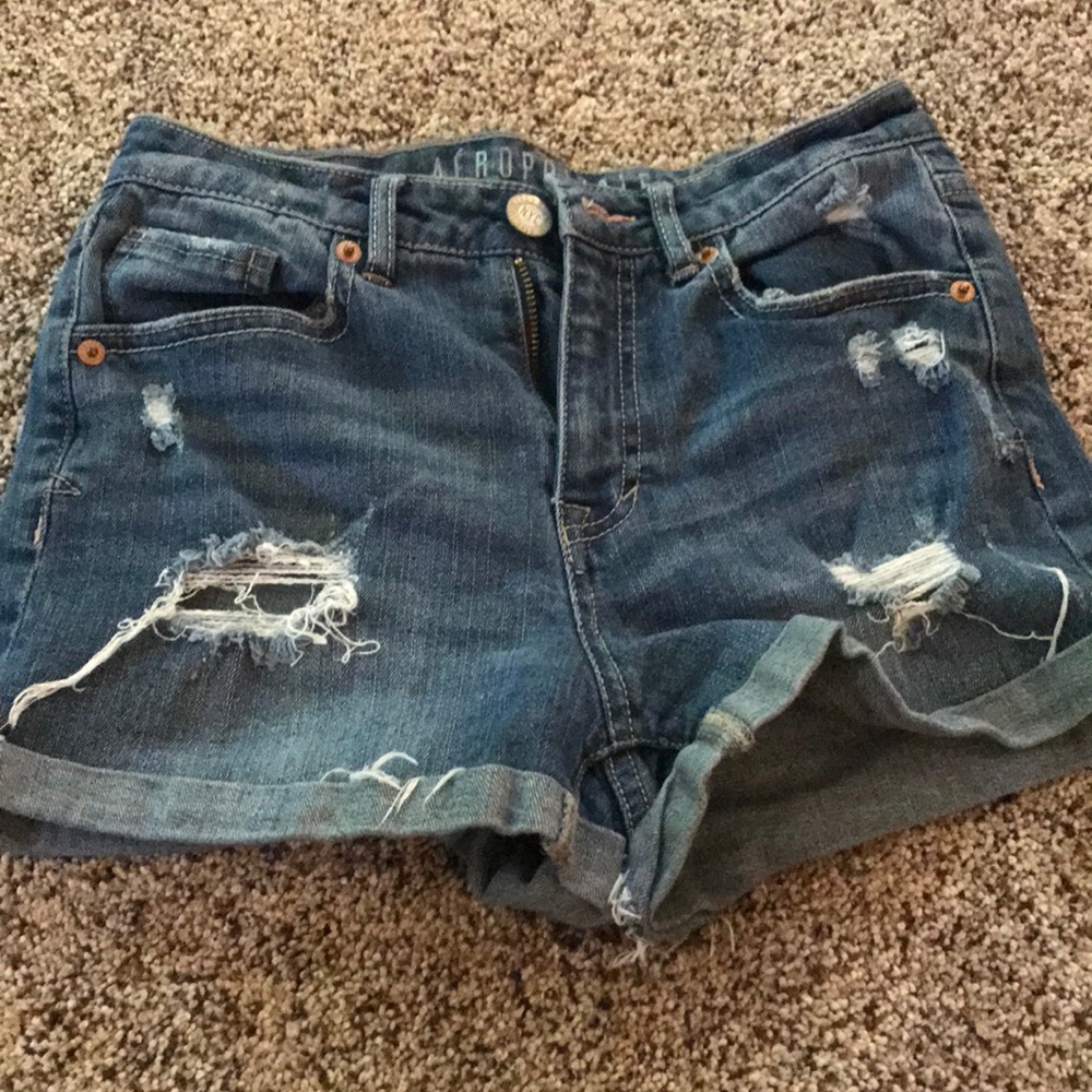 High waisted shorts